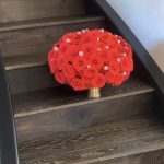 Ruby Dome Rose Arrangement