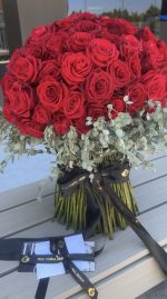 Signature Red Rose Bouquet - Image 2