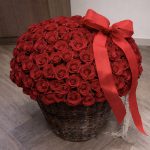 Grand Roses Basket